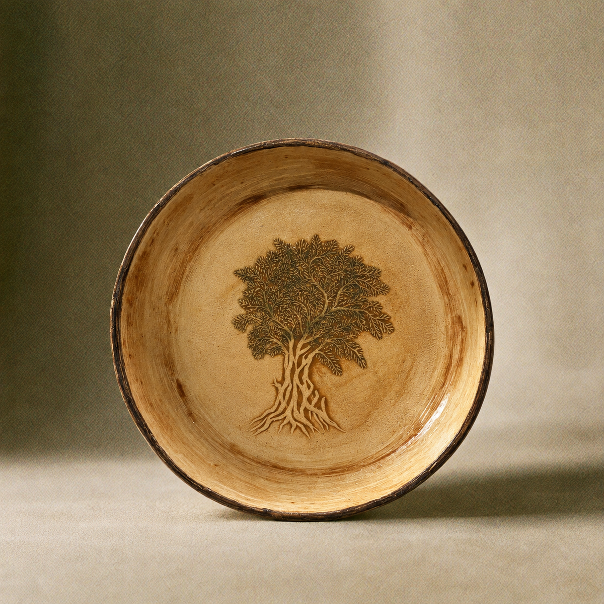 Zeytin Ağacı Tabak